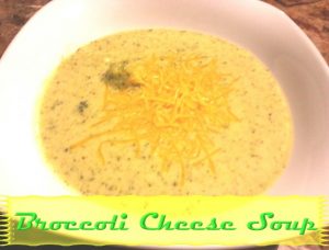 Broccoli Cheese Soup