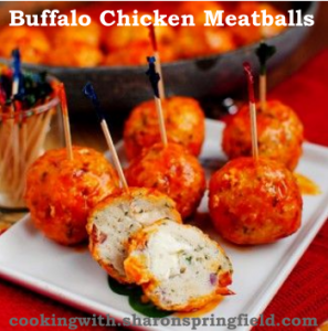 Buffalo Chicken Meatballs