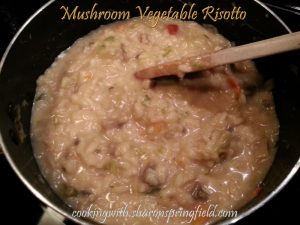 Mushroom Vegetable Risotto