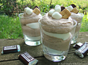 S'mores Mousse Cups