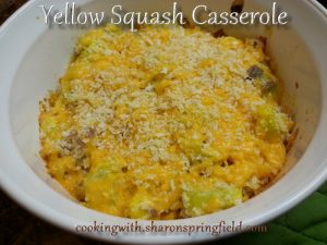 Yellow Squash Casserole