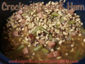 Crockpot Field Peas & Ham