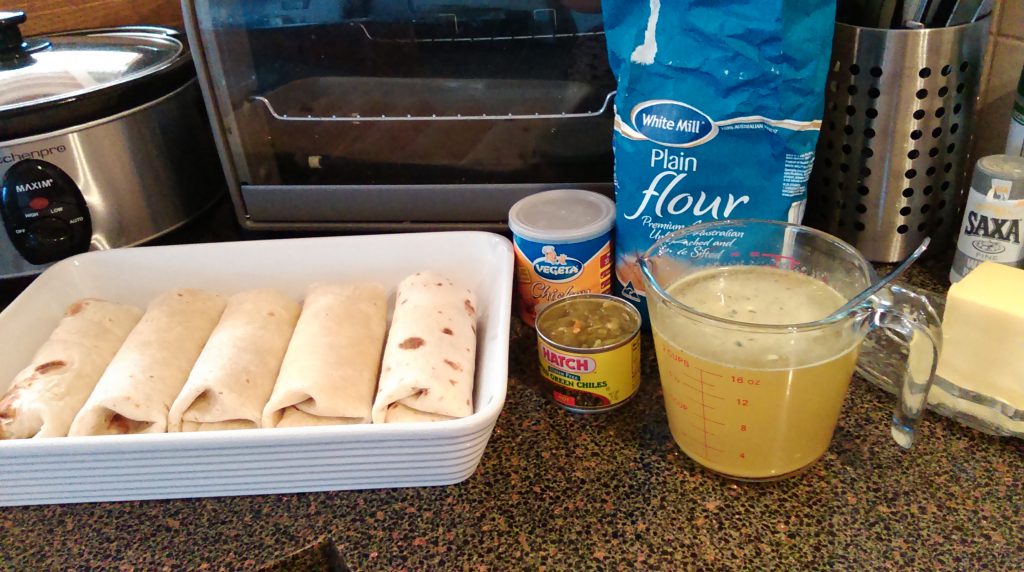 Creamy Chicken Enchilada Sauce Ingredients