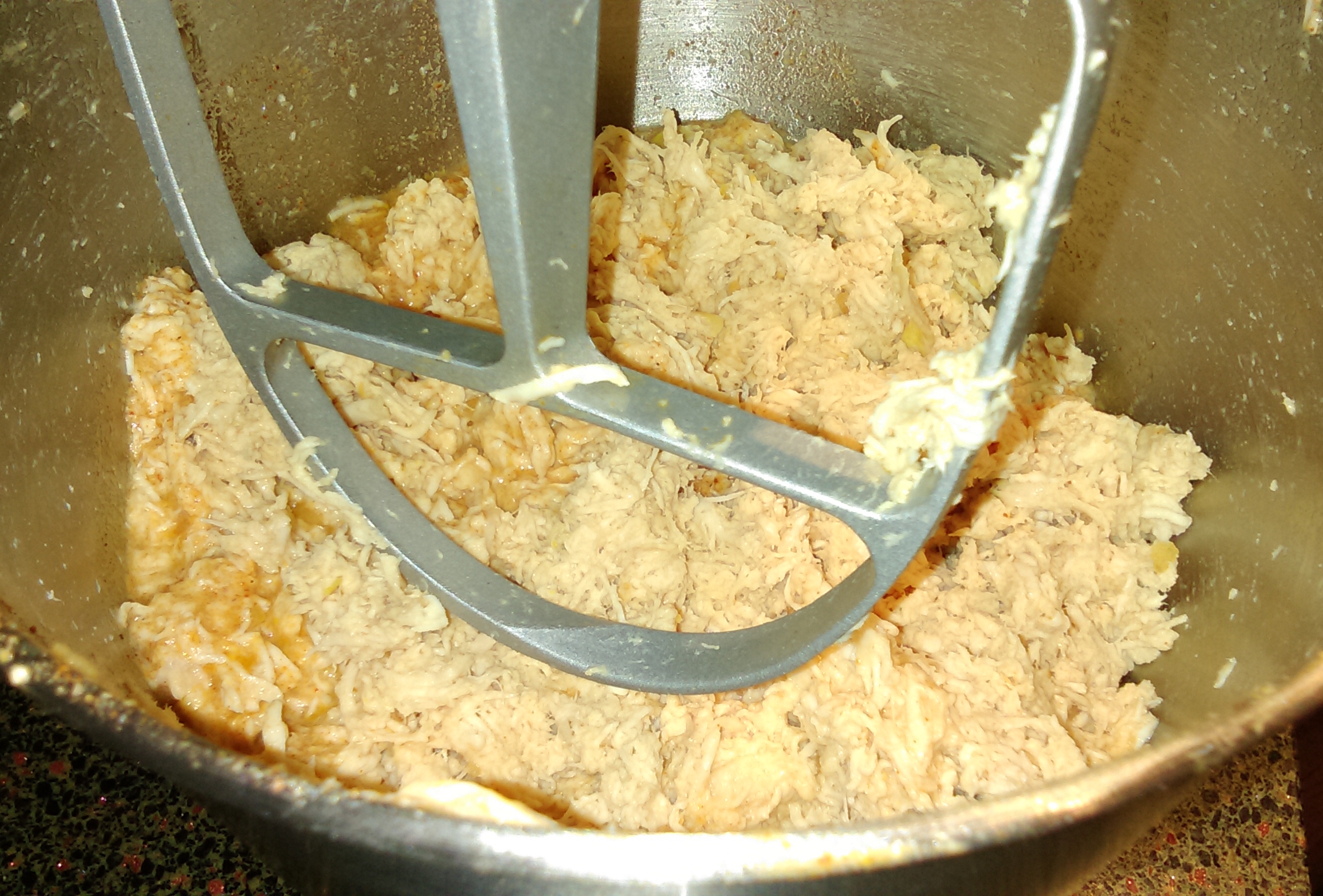 Shredding Chicken in Stand Mixer