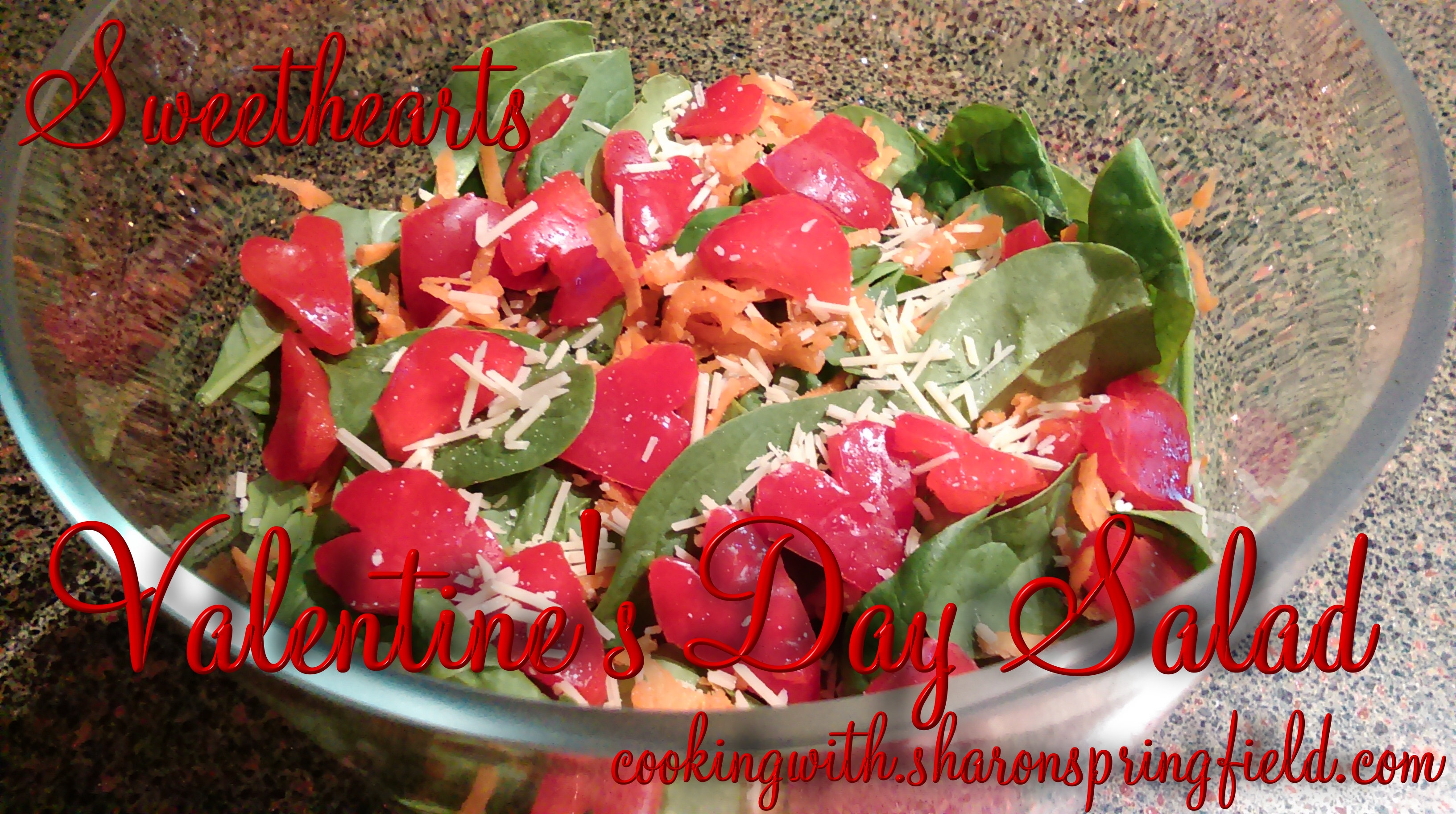 Sweethearts Valentine's Day Salad